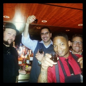 Are these bartenders ready to represent or what? Some of the Bar Smyth staff headed to New Orleans.