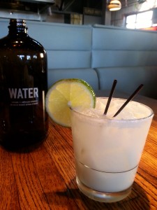 Linger's coconut gin fizz: Starting your weekend morning off right.